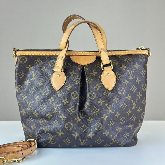 Louis Vuitton Monogram Canvas Palermo PM Shoulder Bag Crossbody - Picture 3 of 9